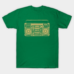 Retro Ghettoblaster T-Shirt